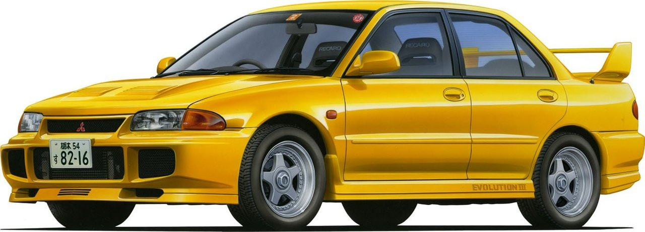 Fujimi ID-34 Mitsubishi Lancer Evolution III GSR 1/24 scale kit