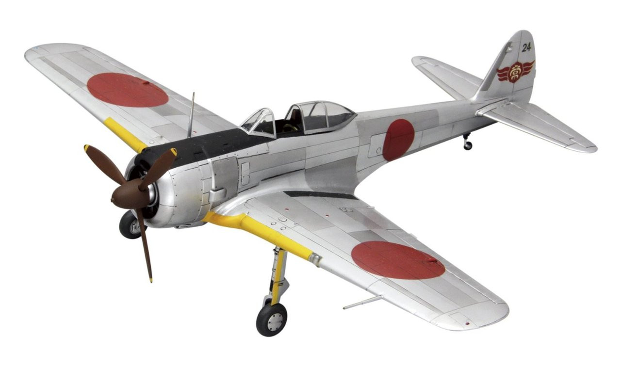 Nakajima ki-43 Type 1 Fighter Oscar Manchoukuo Air Force pt.2 1 48 Fine Molds.