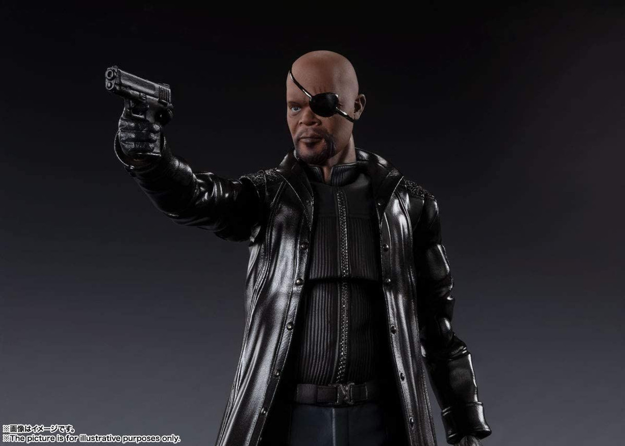 S.H. Figuarts Nick Fury Figure (Avengers)