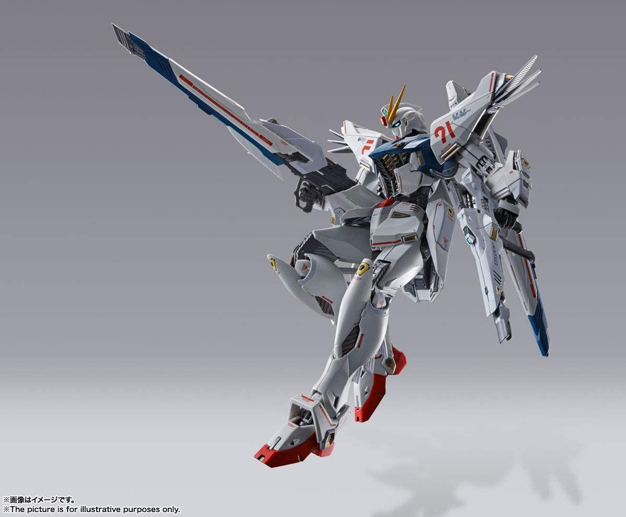 Metal Build Gundam F91 Chronicle White Ver. Figure