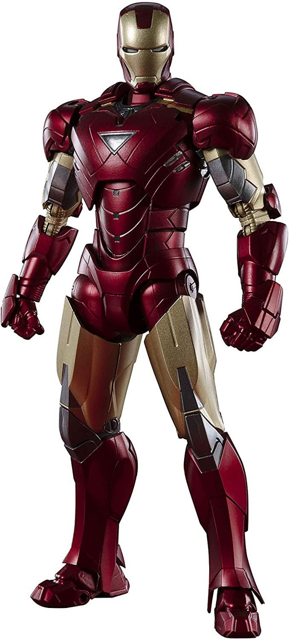 Bandai S.H. Figuarts Iron Man Mark VI Battle Damage Edition Figure  (Avengers)