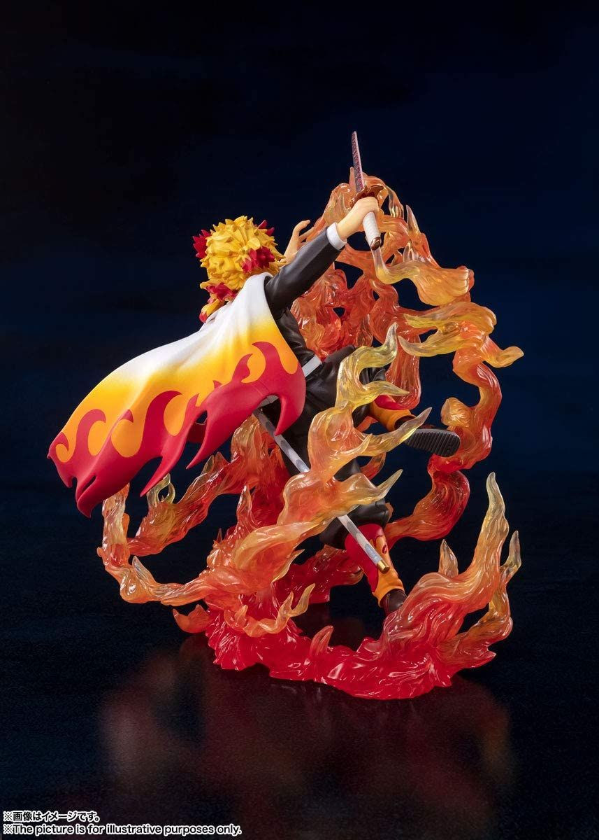 Figuarts ZERO Kyojuro Rengoku -Flame Breathing- Figure (Demon Slayer)