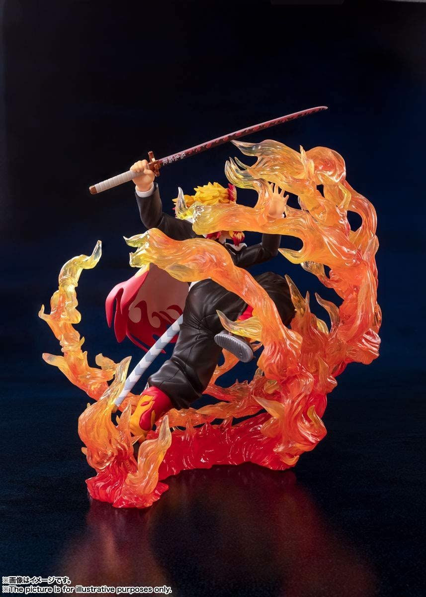 Figuarts ZERO Kyojuro Rengoku -Flame Breathing- Figure (Demon Slayer)