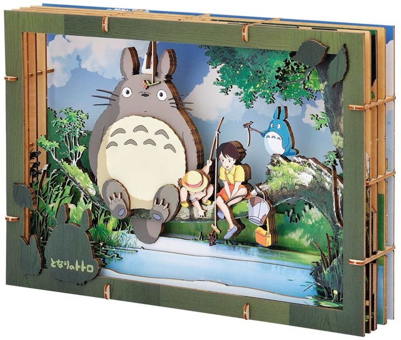 Paper Theater Wood Style Premium Studio Ghibli My Neighbor