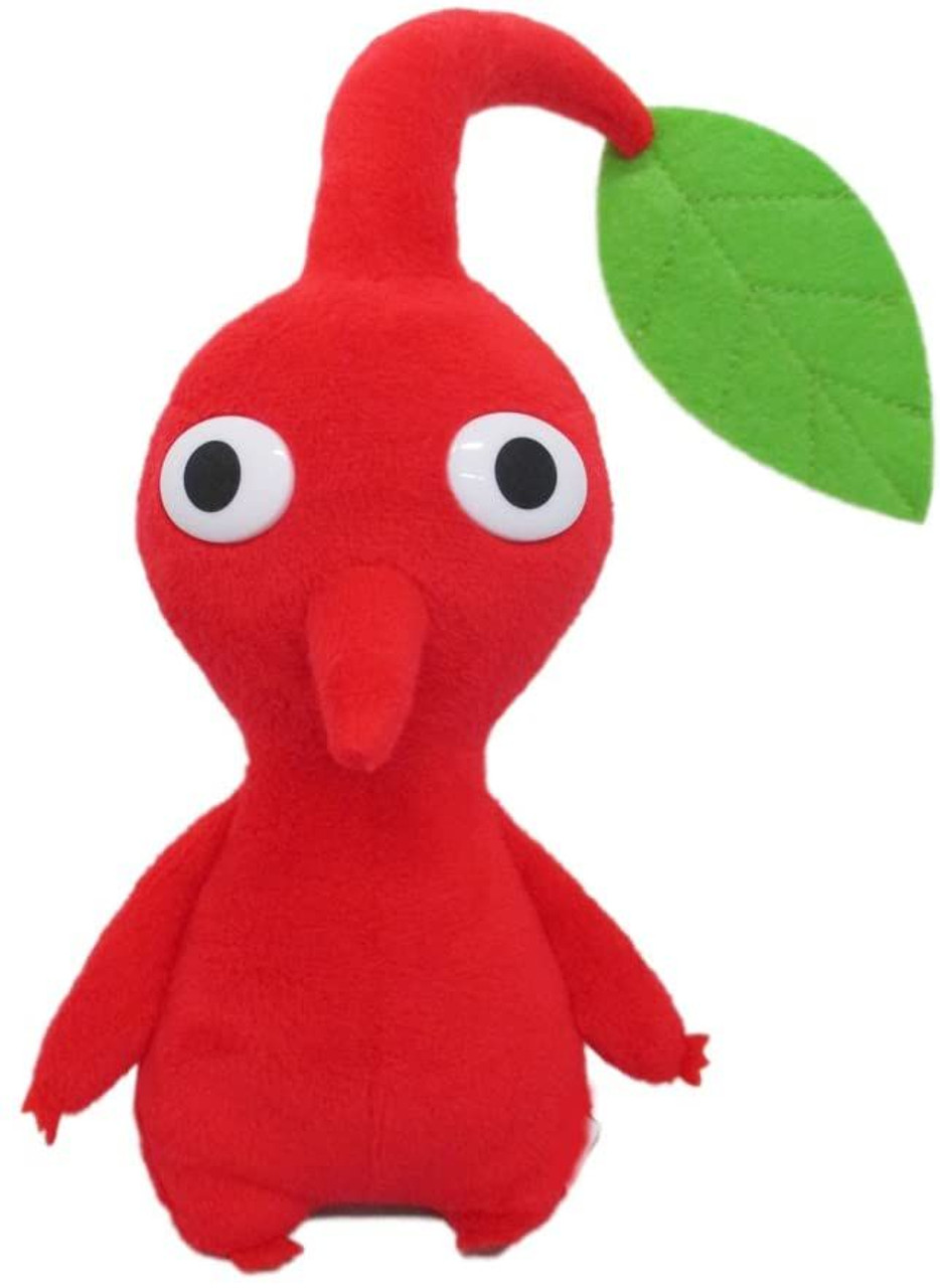 red pikmin plush