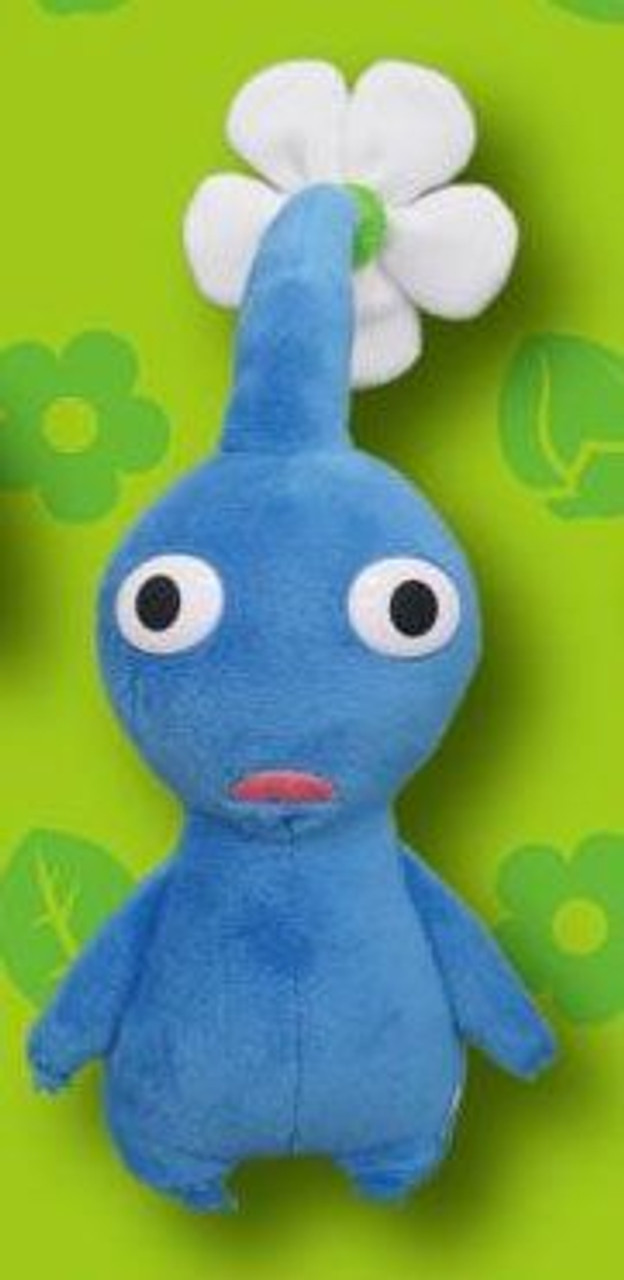 pikmin plush blue