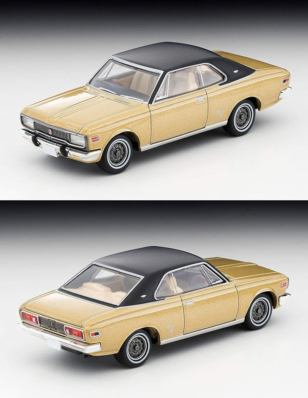 TOYOPET CROWN SUPER DELUXE ゴールド ミニカー Tomica Limited Vintage 1/64 Toyopet Crown Hardtop Super Deluxe Gold