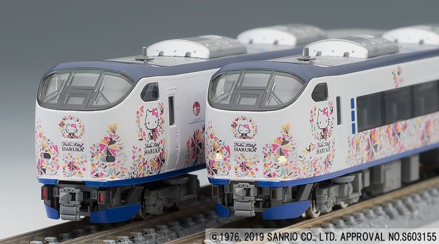 タキコミゴハン　品 98690 JR Series 281 Hello Kity Haruka Ori-Tsuru 6 Cars Set (N scale)