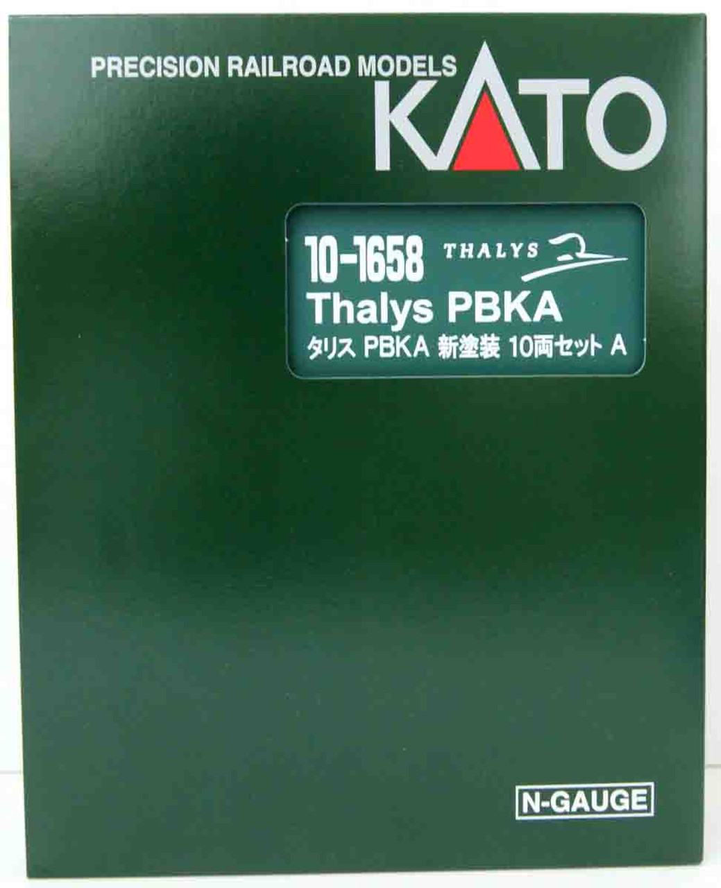 を販売KATO 10-1658 Thalys PBKA 新塗装 10両セット(室内灯装備) 外国車輌