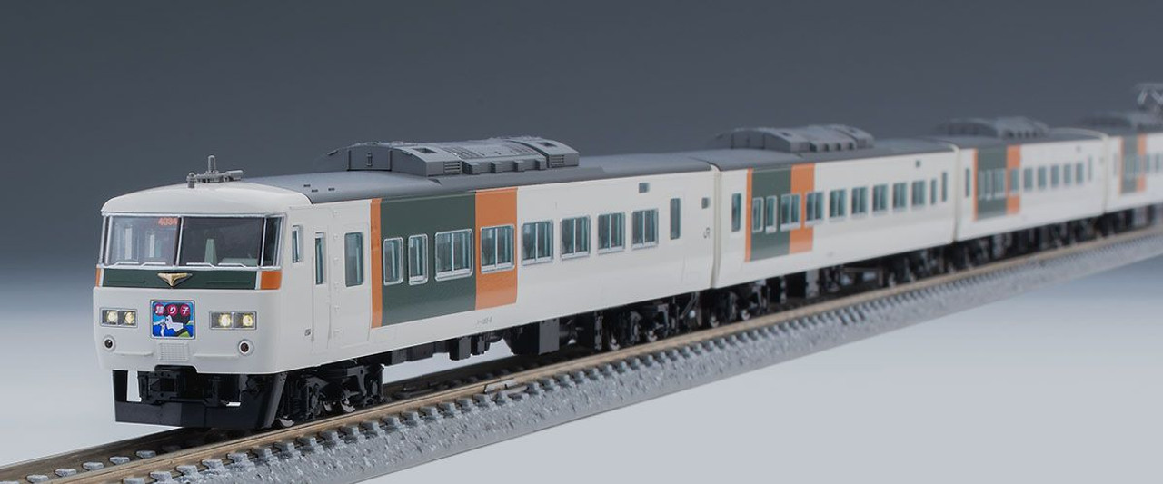 Tomix 98396 JR Series 185-0 Limited Express Train (Odoriko/New Paint) 5  Cars Set B (N scale)