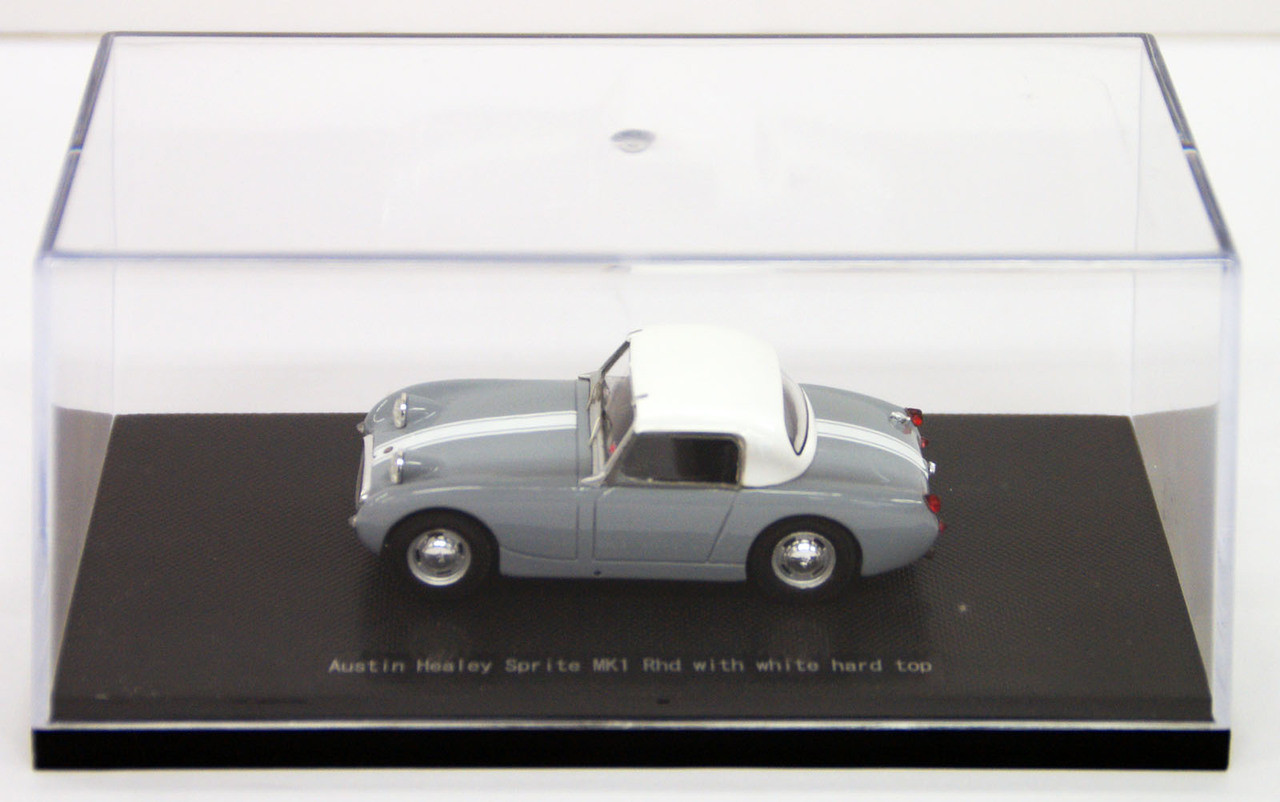 EBBRO 1/43 Austin Healey Sprite MK1Rhd with white hard top-