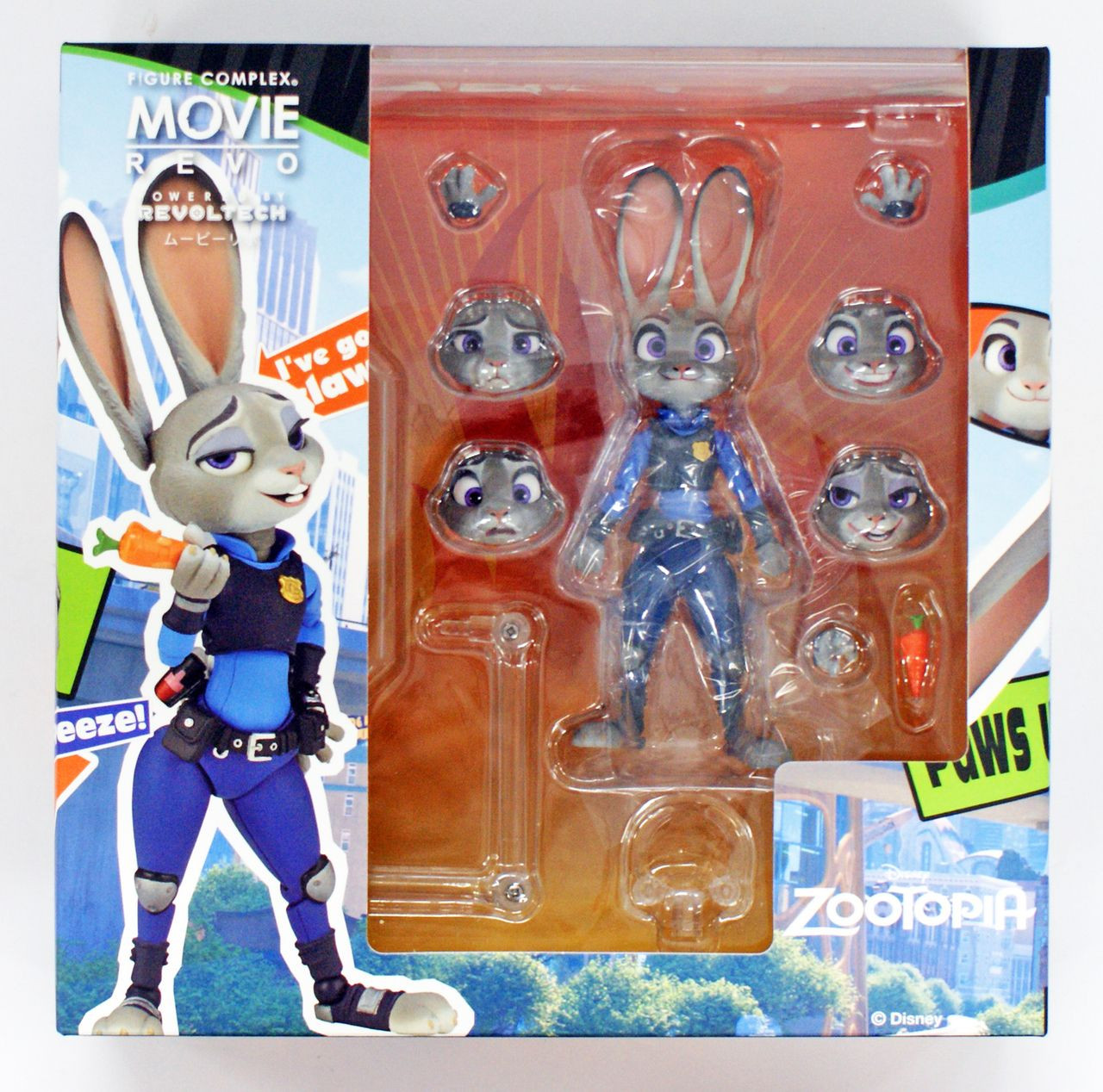 Kaiyodo Movie Revo Series No.008 Judy Hopps Figure (Zootopia)