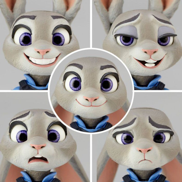 Movie Revo Series No.008 Judy Hopps Figure (Zootopia)
