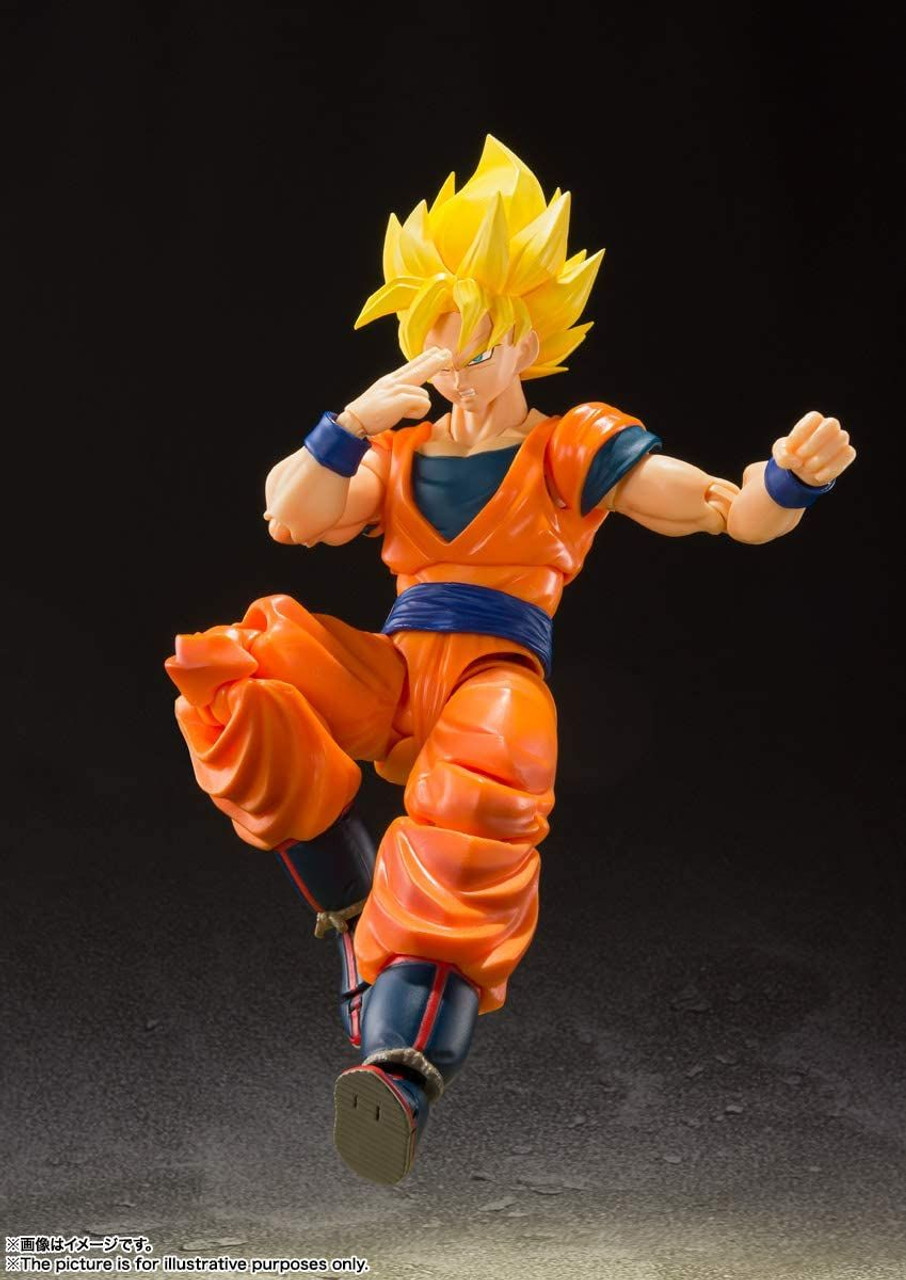 Bandai Original Dragon Ball Z Super Saiyan Full Power Son Goku