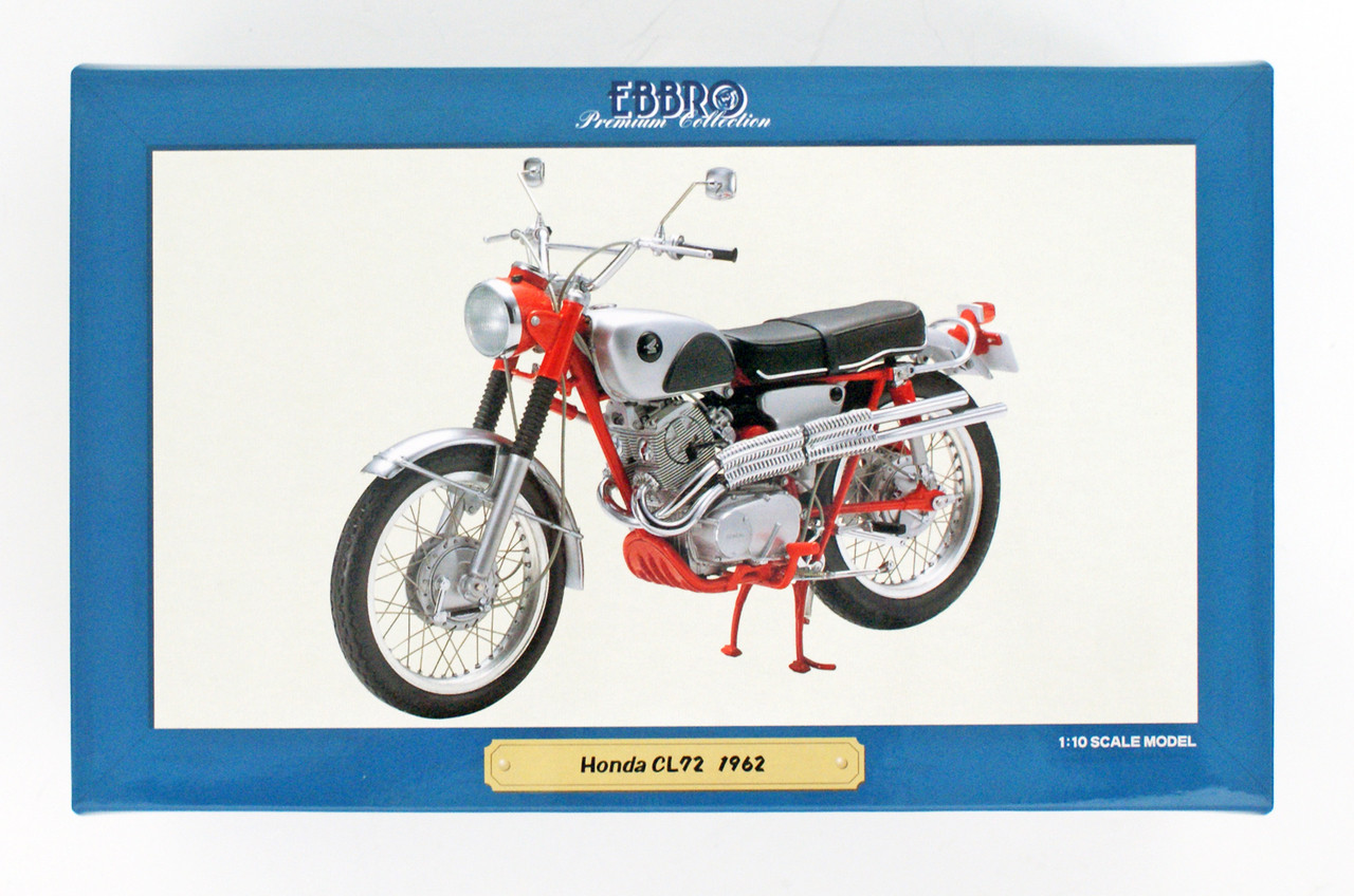 Ebbro 10011 Honda CL72 Export 1962 1/10 Scale