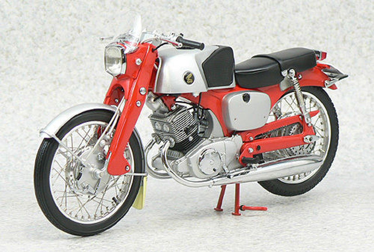Ebbro 10023 Honda CB92 (Red) 1/10 Scale - Plaza Japan