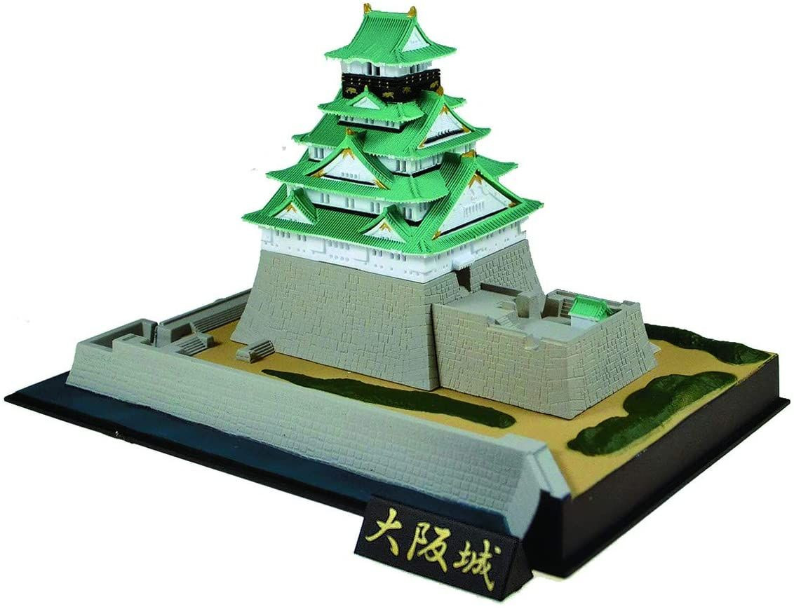 Easy Model Osaka Castle 1/900 Scale Plastic Model