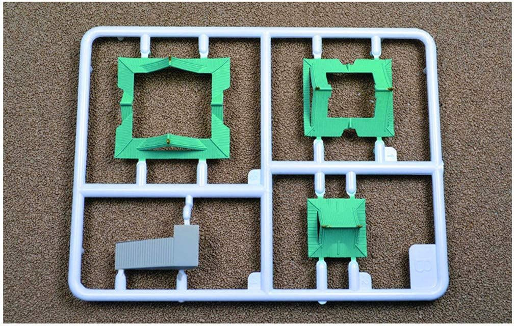 Easy Model Osaka Castle 1/900 Scale Plastic Model