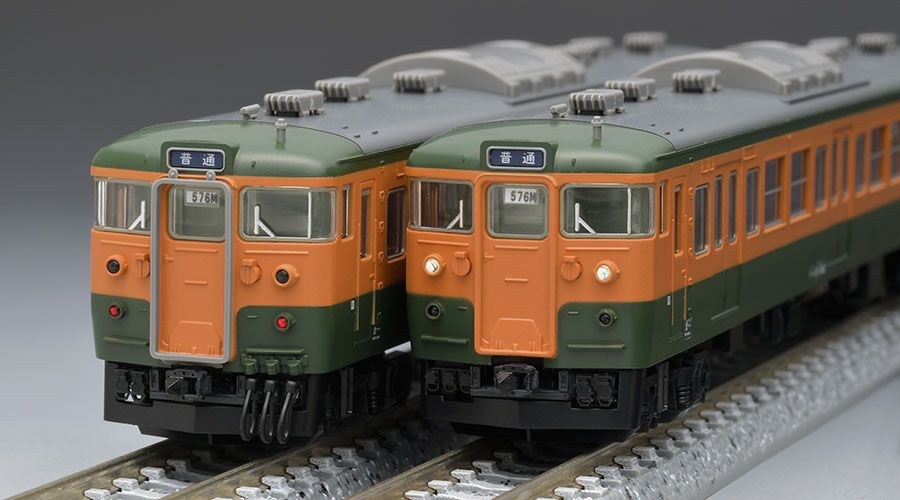 H＊R様 98437 JNR Series 115-300 Suburban Train (Shonan Color) 4 Cars Set