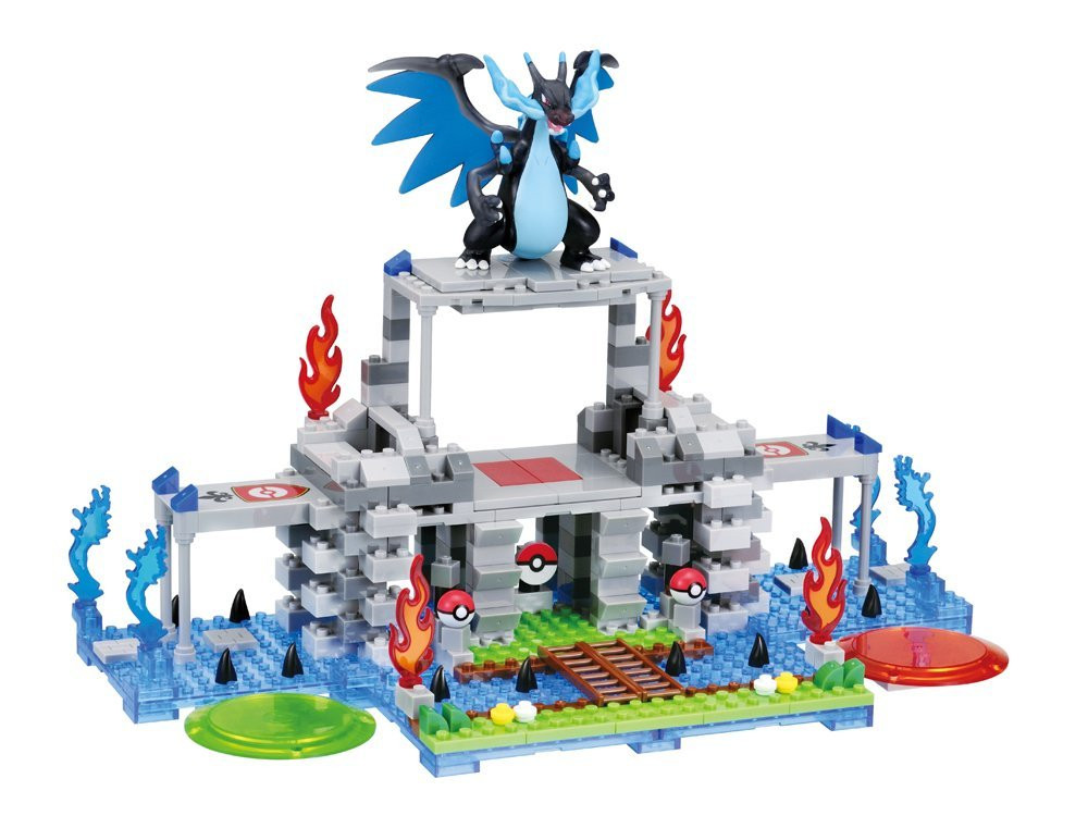 Kawada PP-005 nanoblock plus Pokemon Mega Charizard (Lizardon) X