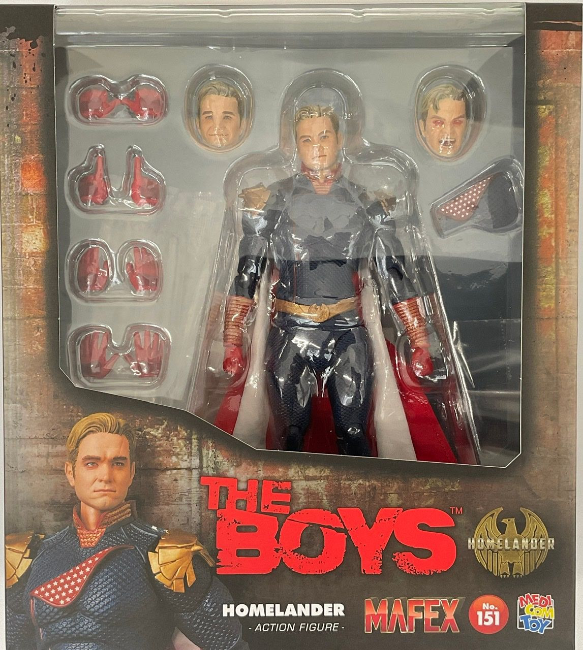 MAFEX Homelander Figure (The Boys)