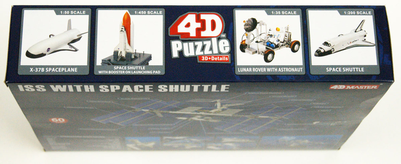 4D Puzzle 1/450 International Space Station and Space Shuttle