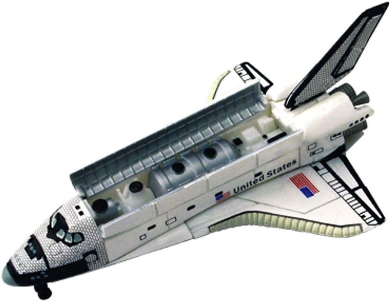 Aoshima 4D Puzzle 1/450 Space Shuttle and Booster Plastic Model