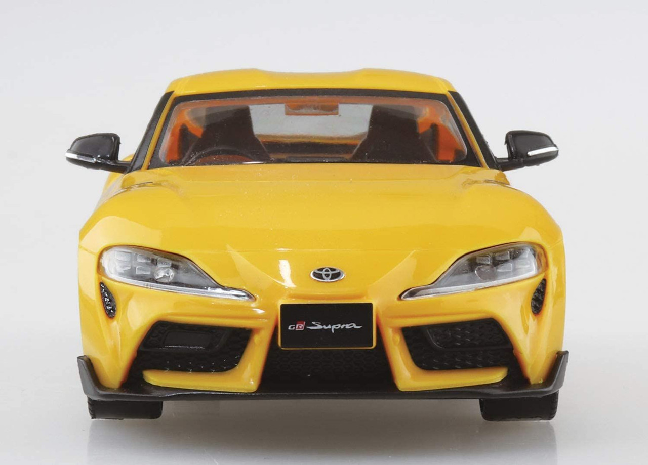 The Snap Kit 1/32 Toyota GR SUPRA Lighting Yellow Plastic Model