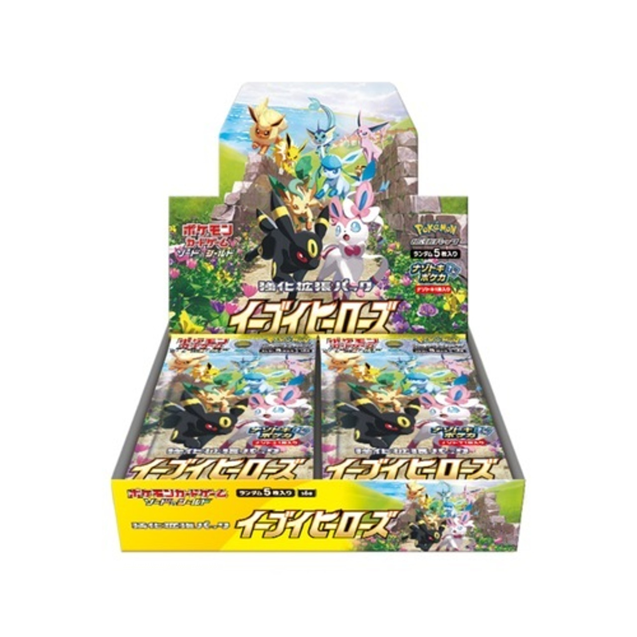 Pokemon Card Game Sword & Shield S6a Eevee Heroes Booster Pack BOX