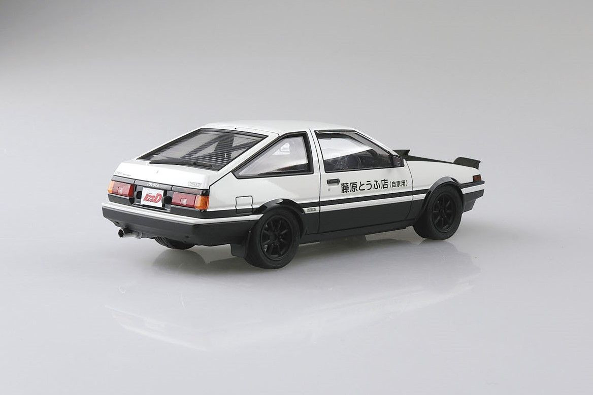 The Model Car 1/24 Takumi Fujiwara AE86 Trueno Volume 37 Plastic Model