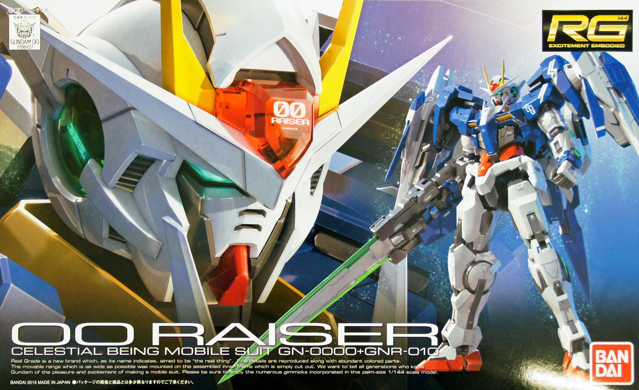 Bandai RG-18 Gundam OORAISER 1/144 scale | PlazaJapan