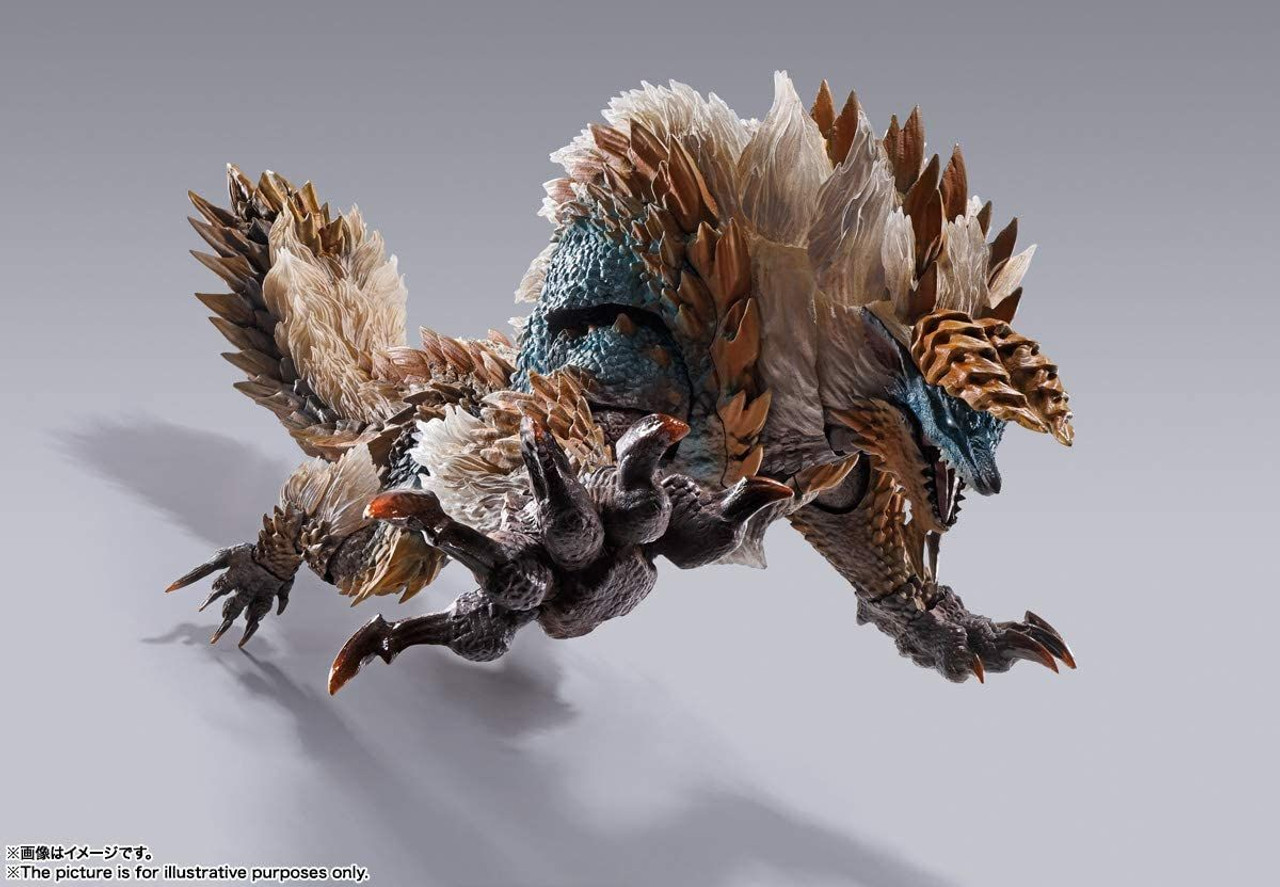 [25-47]MONSTER HUNTER ZINOGRE フィギュア S.H.MonsterArts ZINOGRE -20th Anniversary Edition