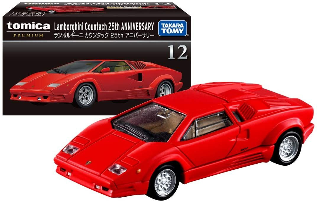 Tomica Premium Lamborghini Countach 25th Anniversary