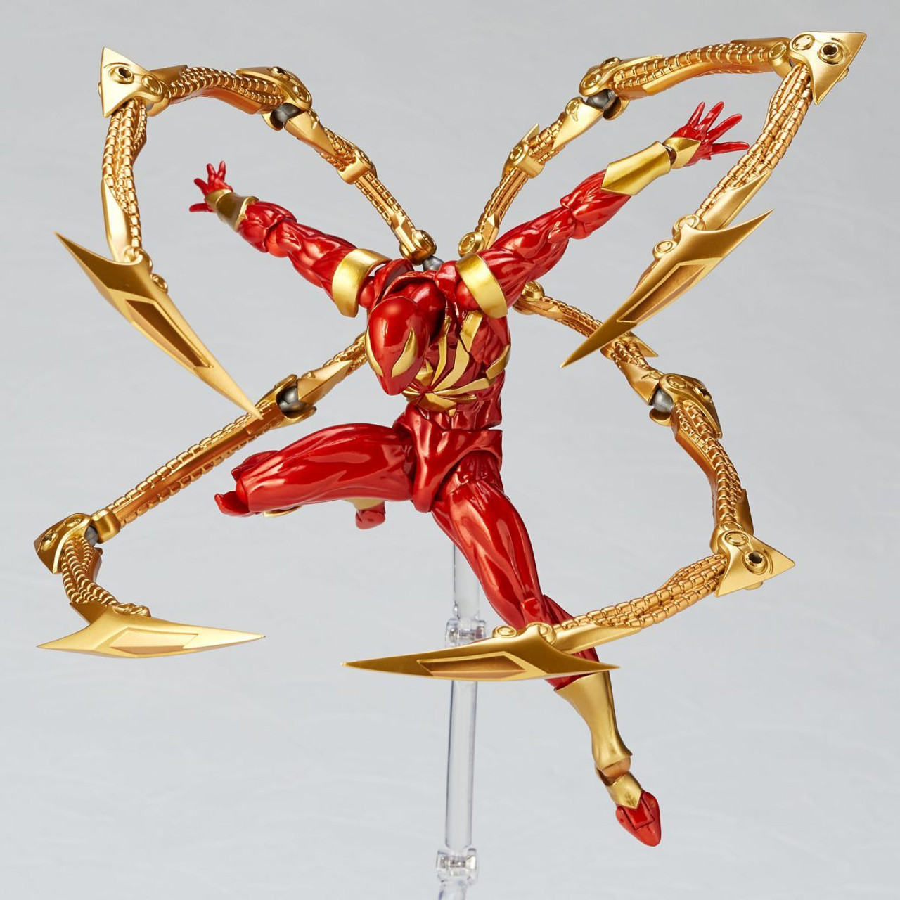 Kaiyodo Amazing Yamaguchi No.023 Iron Spider Figure (Spider Man)
