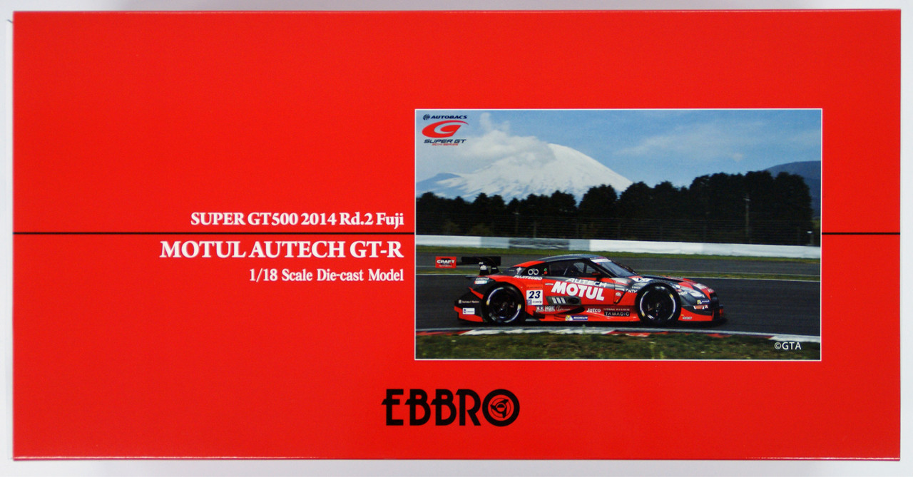 定期販売1/18 MOTUL AUTECH GT-R SUPER GT500 Okayama Test #1 レーシングカー