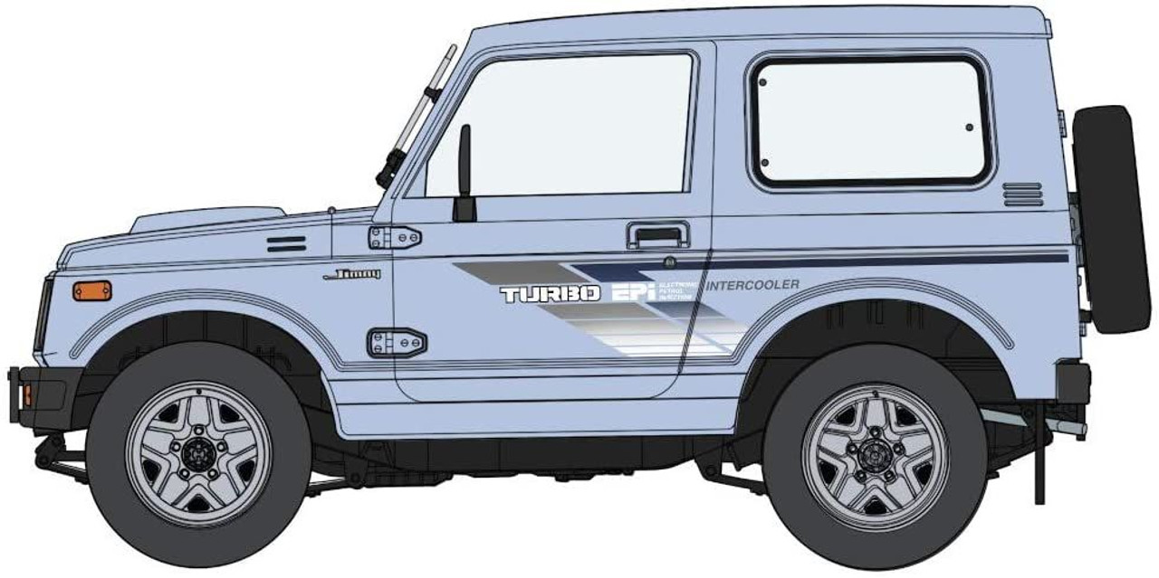 1/24 Suzuki Jimny (JA71-JCU) w/ Custom Front Grill Plastic Model