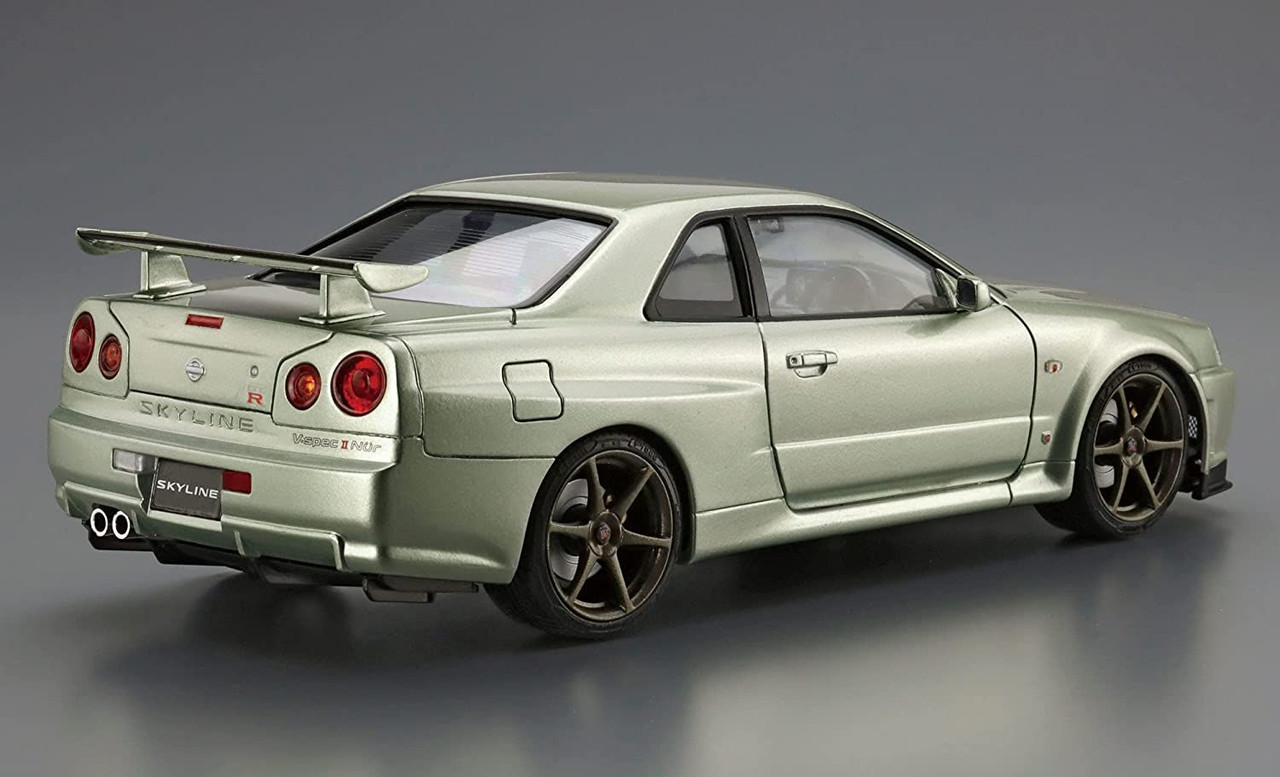 The Model Car 1/24 Nissan BNR34 Skyline GT-R V-spec Ⅱ Nur