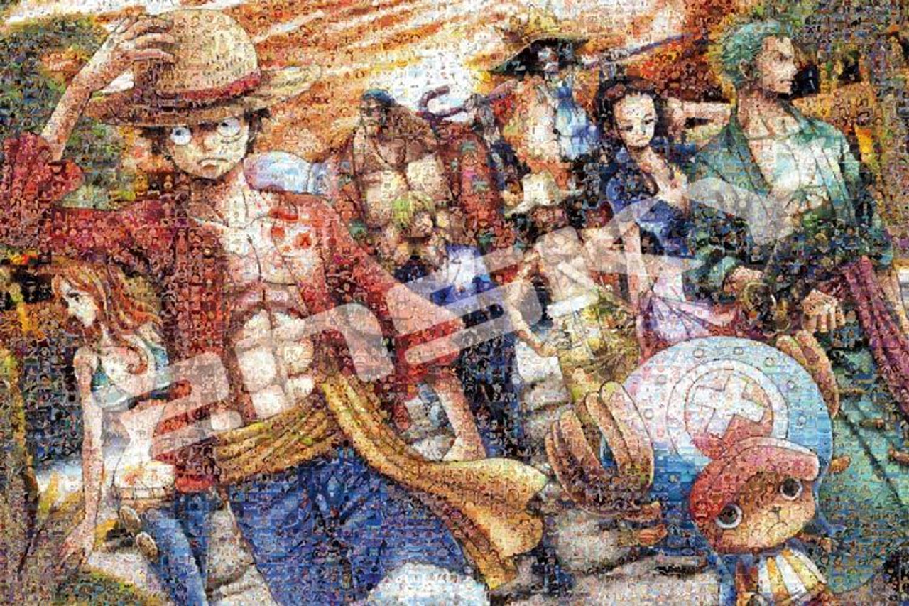 Ensky Jigsaw Puzzle 1000-330 Mosaic Art Japanese Anime One Piece (1000  Pieces)