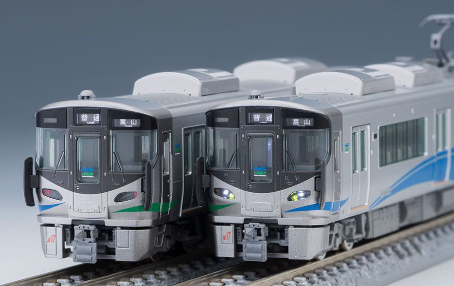 98097 Ainokaze Toyama Railway Series 521-1000 2 Cars Set (N scale)