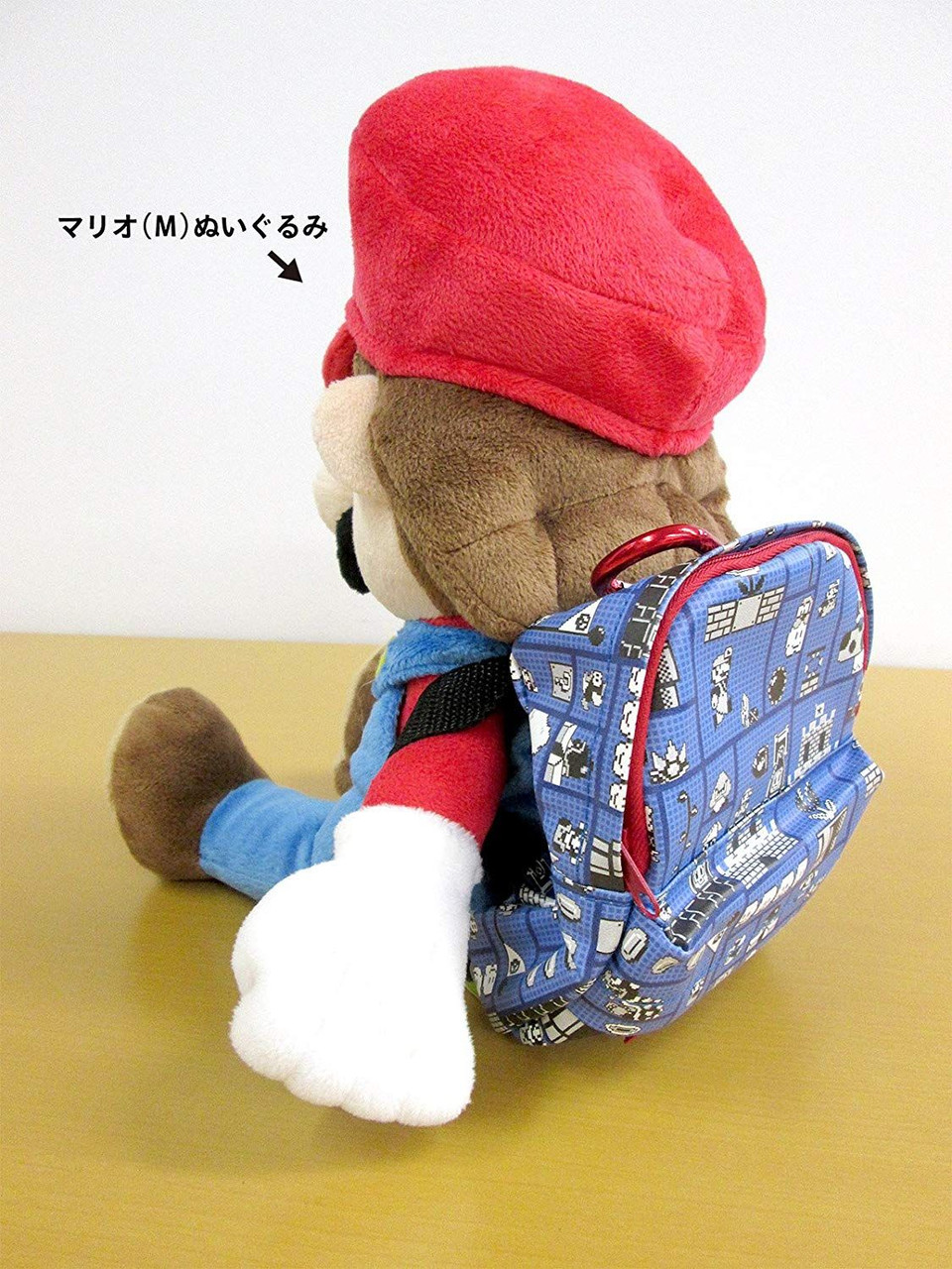 San-ei Super Mario All Star Collection 17 Mario M Size Plush Doll