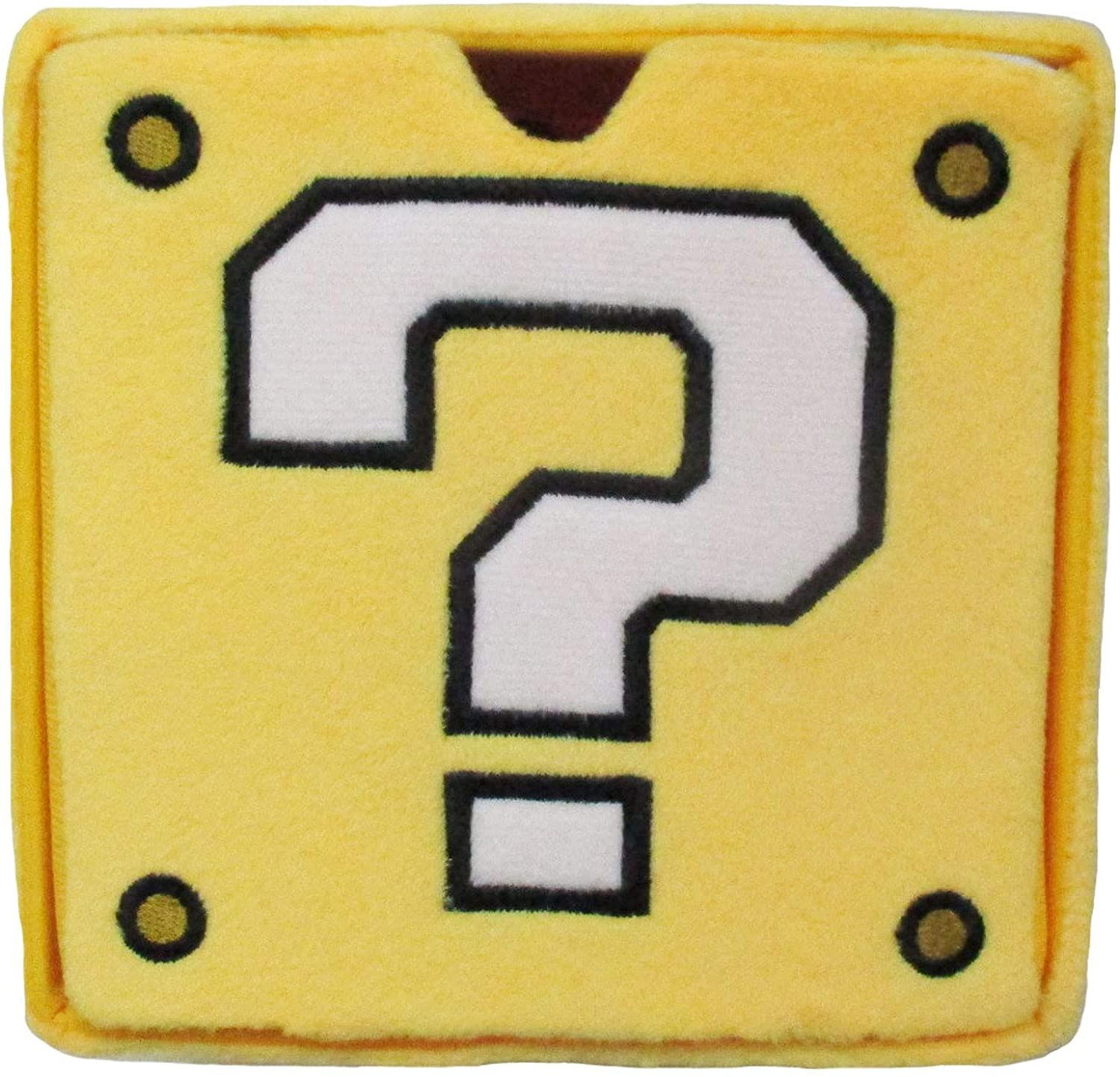 San-ei Super Mario Plush Doll Chest (Question mark block)