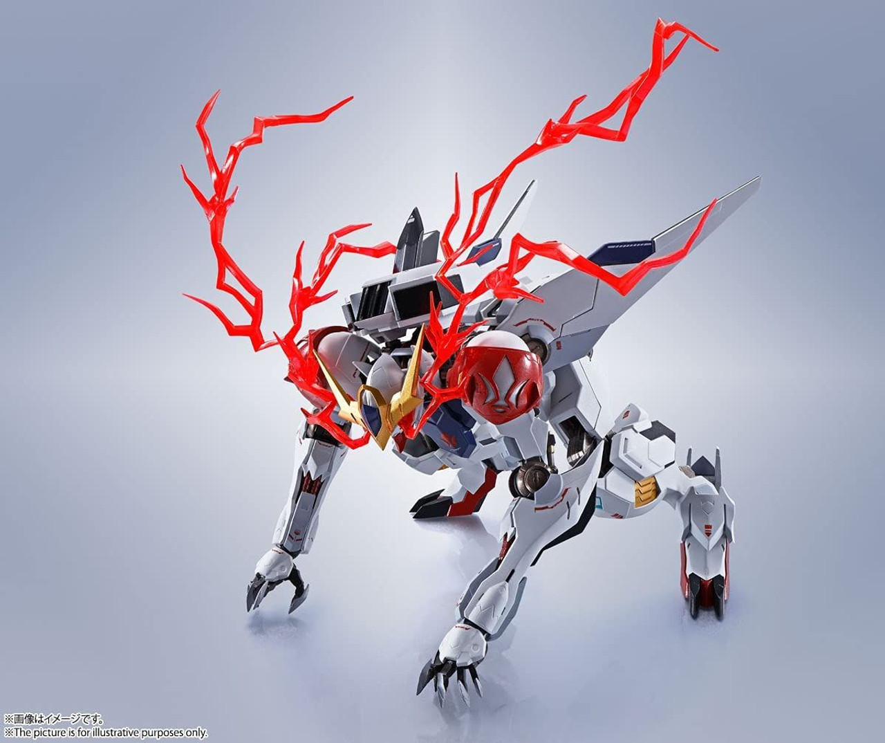 Metal Robot Spirits Gundam Barbatos Lupus Figure (Iron