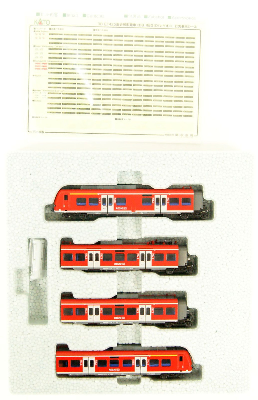 Kato 10-1716 DB Type ET425 Suburban Train 4 Cars Set (N scale)