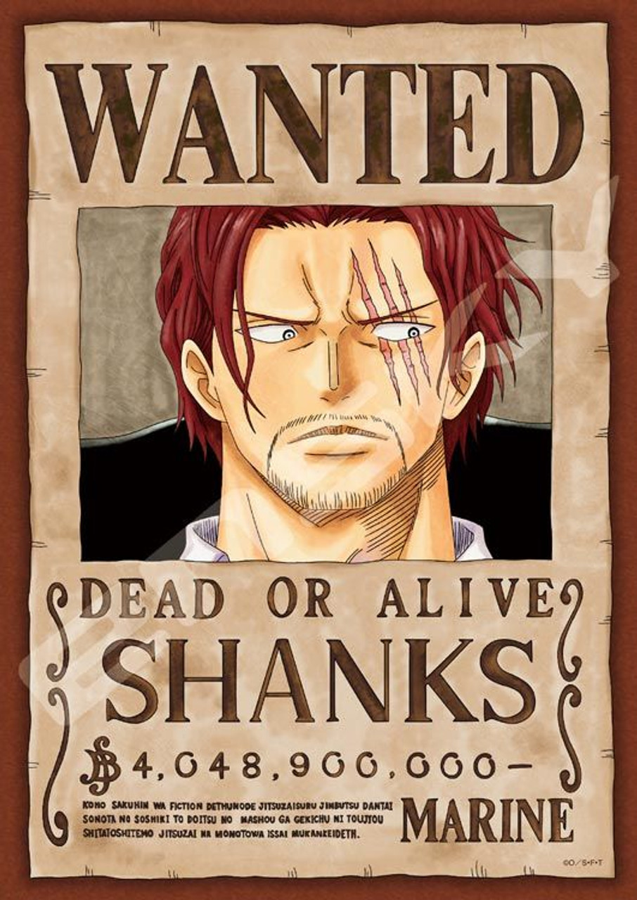 Ace One Piece Wanted Bounty Poster Jigsaw Puzzle