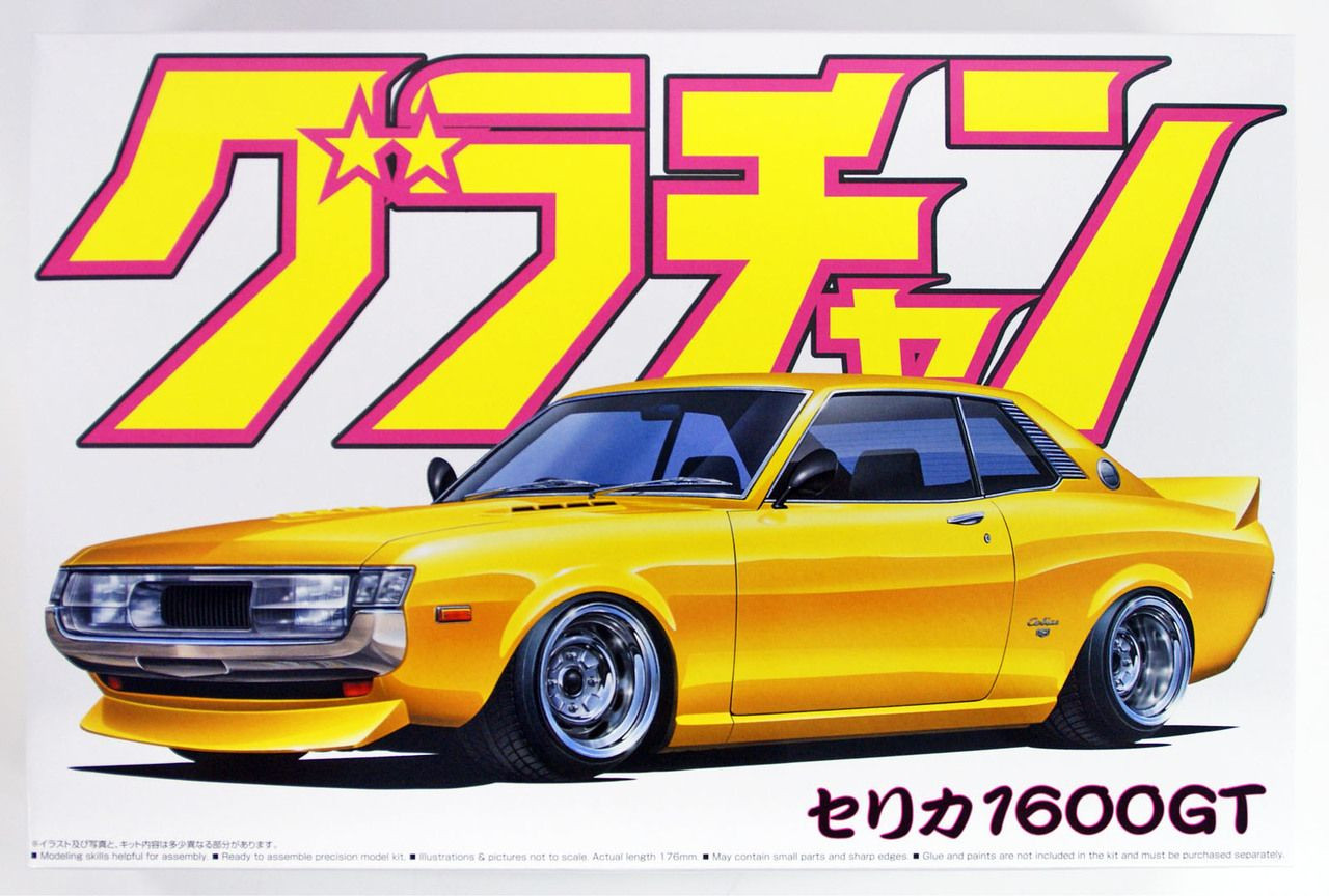 Grachan 1/24 Celica 1600GT (Toyota) Plastic Model