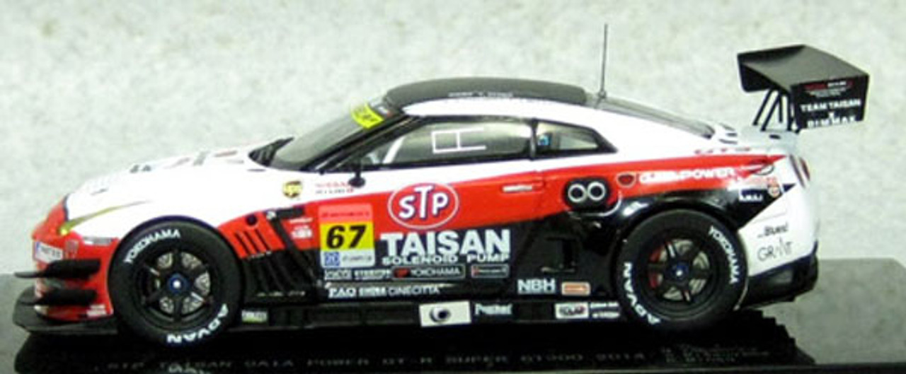 Ebbro 45085 STP TAISAN GAIA POWER GT-R SUPER GT300 2014 No.67 Wihte 1/43  Scale