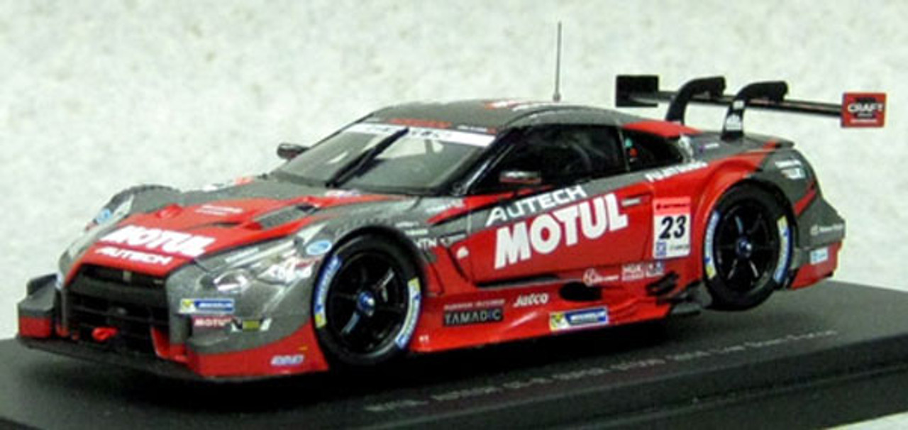 Ebbro 45100 Motul Autech GT-R SUPER GT500 2014 Rd.2 Fuji Red 1/43 Scale