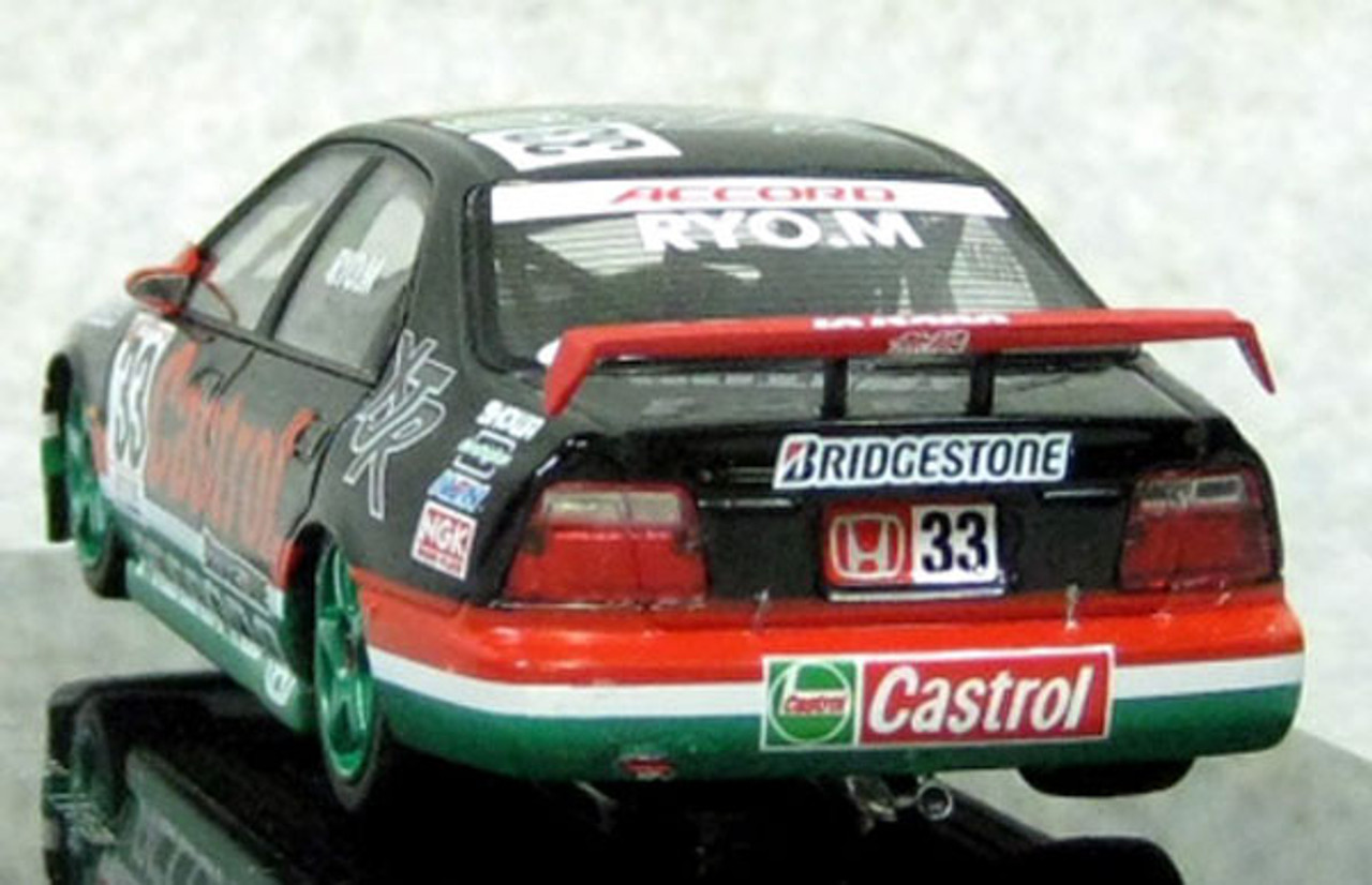 Ebbro 45136 CASTROL MUGEN ACCORD JTCC 1996 No.33 Black 1/43 Scale