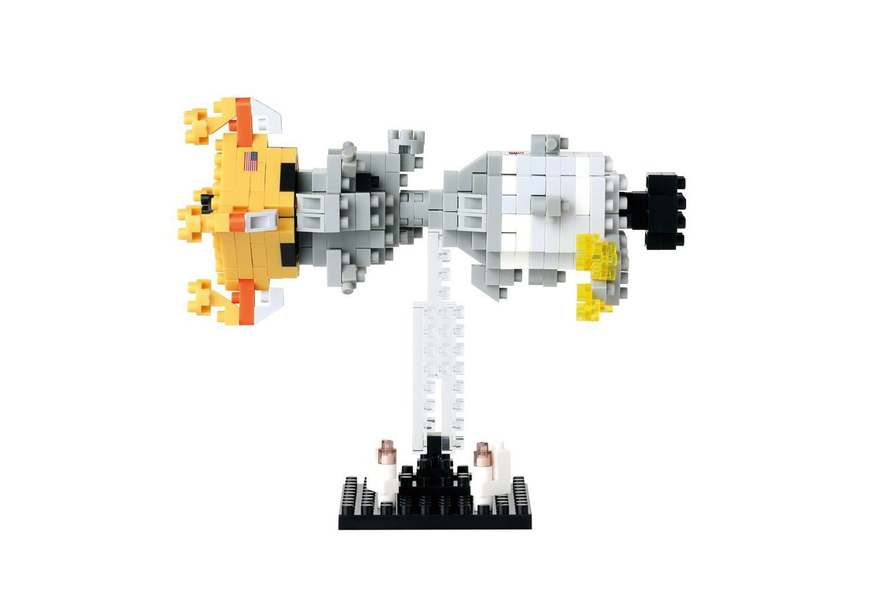 Kawada NBH-084 nanoblock Lunar Landing - Plaza Japan