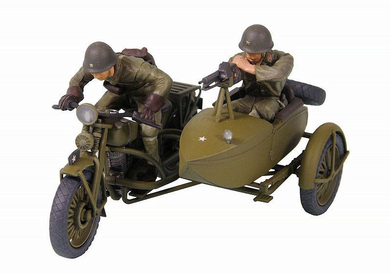 1/35 Japanese Army G50 Type 97 Sidecar Mounted Motorcycle 'Rikuo